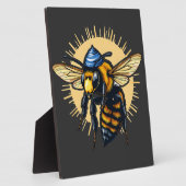 Plaque Photo Kippah juif de l'apiculture Hanoukka (Côté)