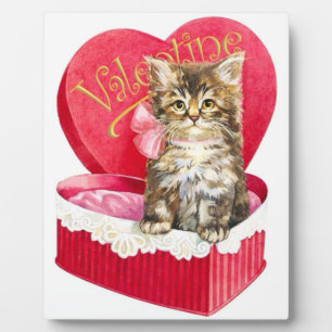 Plaque Photo Kitten dans Candy Box