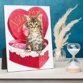 Plaque Photo Kitten dans Candy Box (Côté)