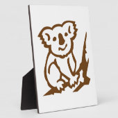 Plaque Photo Koala (Côté)