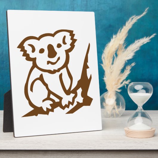 Plaque Photo Koala (Côté)