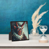 Plaque Photo Krampus de Noël 3 (Insitu)