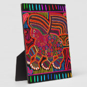 Plaque Photo Kuna Indian Friendly Dragon (Côté)