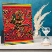 Plaque Photo Kuna Indian Stork Apportant design bébé (Côté)