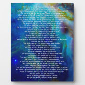 Plaque Photo La Beauté par Kahlil Gibran (Devant)