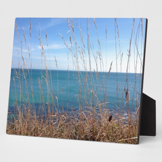 Plaque Photo La belle Herbe et Mer (Côté)