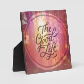 Plaque Photo La Bonne Vie (Recto)