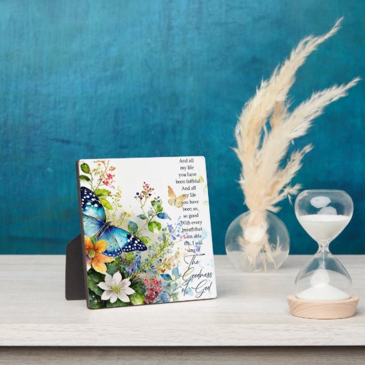 Plaque Photo La bonté de Dieu (Insitu)