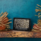 Plaque Photo La collaboration améliore vos chances de succès (Côté)