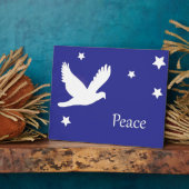 Plaque Photo La colombe de la paix (Côté)