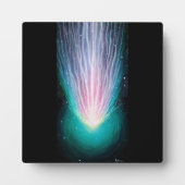 Plaque Photo La comète Leonard (Devant)