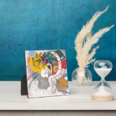 Plaque Photo La courbe dominante de Kandinsky Peinture d'art Ab (Insitu)