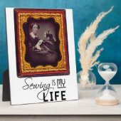 Plaque Photo La couture est ma vie (Côté)