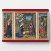 Plaque Photo La crèche Beau Noël Religieux (Devant)