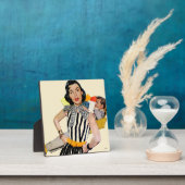 Plaque Photo La Dame A Été Insultée (Insitu)