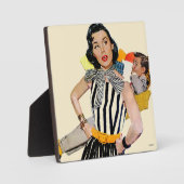 Plaque Photo La Dame A Été Insultée (Recto)