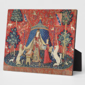 Plaque Photo La Dame et l'Unicorne : 'À mon seul désir' (Côté)