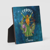 Plaque Photo La déesse de la lune irlandaise (Recto)