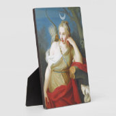 Plaque Photo La déesse grecque Diana de l'autel de chasse (Côté)