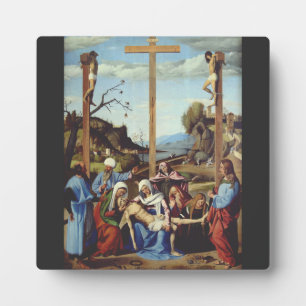 Plaque Photo La Déposition de Jésus-Christ Icône Sacrée Art