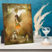 Plaque Photo La Fée D'Automne (Côté)