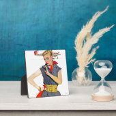 Plaque Photo La fille qui a volé des avions (Insitu)