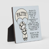 Plaque Photo La foi guidera (Recto)