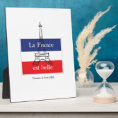 Plaque Photo La France est Belle (Côté)