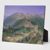 Plaque Photo La Grande Muraille de Chine, 1886 (w/c) (Côté)