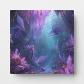 Plaque Photo La grotte de cristal de la sirène (Devant)