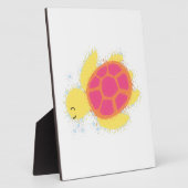 Plaque Photo La jolie tortue de mer (Côté)