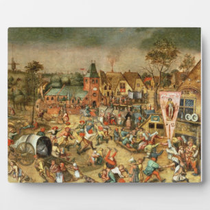 Plaque Photo La Kermesse de la fête de Saint-Georges