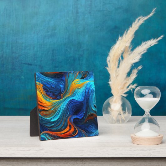 Plaque Photo La Lave Océanique "Tempestial" (Insitu)