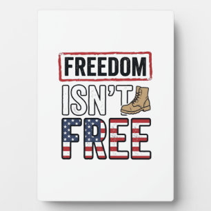 Plaque Photo La liberté n'est pas gratuite modèle de t-shirt pa