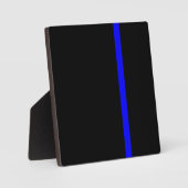 Plaque Photo La Ligne bleue symbolisée par Thin Line (Recto)