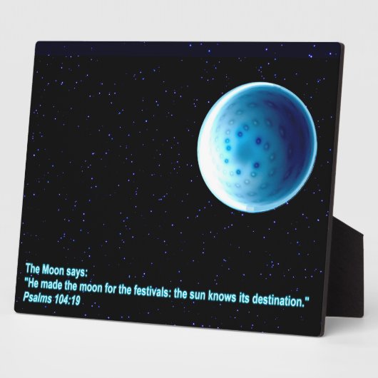 Plaque Photo La Lune (Côté)