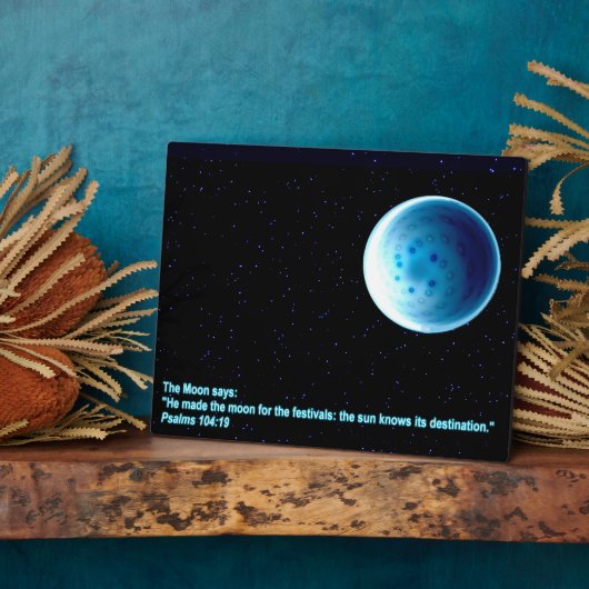 Plaque Photo La Lune (Côté)