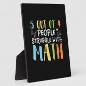 Plaque Photo La lutte des professeurs de mathématiques avec les (Côté)