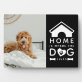 Plaque Photo La maison où le chien vit Photo (Devant)