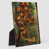 Plaque Photo La Maisonnette Dorée | Tablette de Jeu Fantastique (Côté)