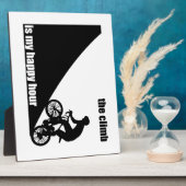 Plaque Photo La Montée Est Mon Heureuse Heure (Côté)