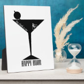 Plaque Photo La Montée Est Mon Heureuse Heure (Côté)