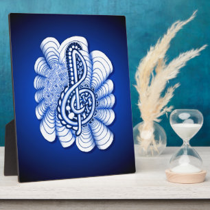 Plaque Photo La musique est art