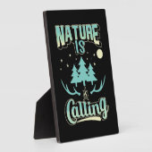 Plaque Photo La Nature randonnée (Côté)