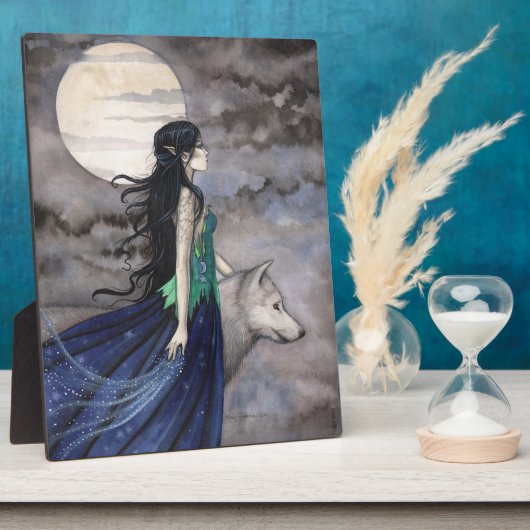 Plaque Photo La nuit de l'Imaginaire du loup (Côté)