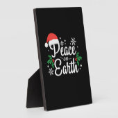 Plaque Photo La Paix De Noël Sur Terre (Côté)