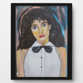 Plaque Photo La peinture de danseuse par Alfred Fox (Devant)