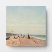 Plaque Photo La Plage À Long Branch, New Jersey (Devant)