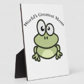 Plaque Photo La plus grande maman du monde (Côté)