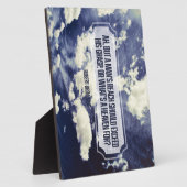 Plaque Photo La portée d'un homme (Côté)